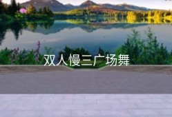 双人慢三广场舞