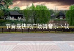 节奏最快的广场舞音乐下载