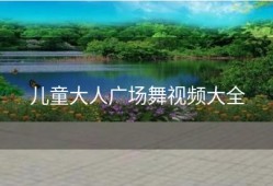 儿童大人广场舞视频大全