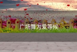 广场舞为爱等候
