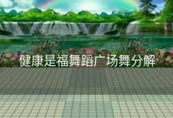 健康是福舞蹈广场舞分解