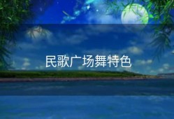 民歌广场舞特色