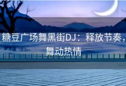 糖豆广场舞黑街DJ：释放节奏，舞动热情