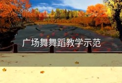 广场舞舞蹈教学示范