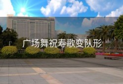 广场舞祝寿歌变队形