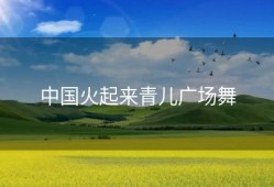 中国火起来青儿广场舞