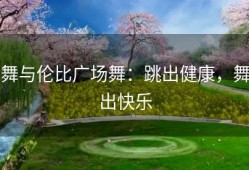 舞与伦比广场舞：跳出健康，舞出快乐