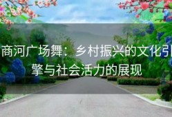 商河广场舞：乡村振兴的文化引擎与社会活力的展现