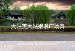 大姑美大姑娘浪广场舞