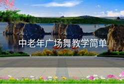 中老年广场舞教学简单