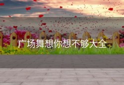 广场舞想你想不够大全