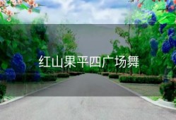红山果平四广场舞