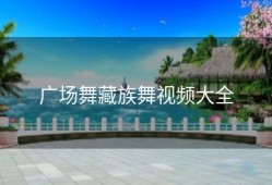 广场舞藏族舞视频大全