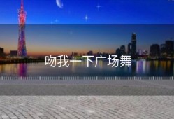 吻我一下广场舞