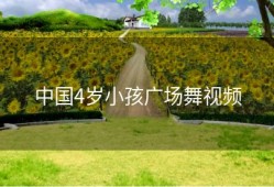 中国4岁小孩广场舞视频