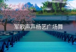 军歌声声杨艺广场舞