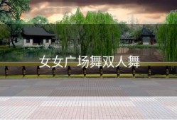 女女广场舞双人舞