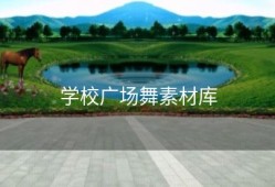 学校广场舞素材库