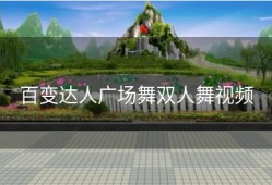 百变达人广场舞双人舞视频
