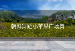 朝鲜舞蹈小苹果广场舞