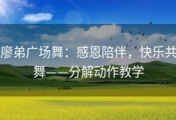 廖弟广场舞：感恩陪伴，快乐共舞——分解动作教学