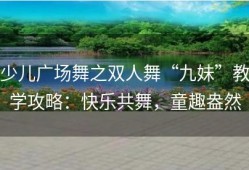 少儿广场舞之双人舞“九妹”教学攻略：快乐共舞，童趣盎然