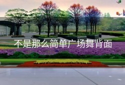 不是那么简单广场舞背面