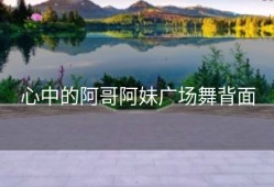 心中的阿哥阿妹广场舞背面