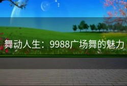 舞动人生：9988广场舞的魅力