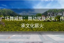 广场舞臧族：舞动民族风采，传承文化薪火
