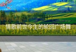 情歌前世今生的轮回广场舞