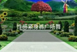 性感紧身裤广场舞