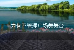 为何不管理广场舞舞台