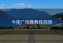 今夜广场舞教程视频