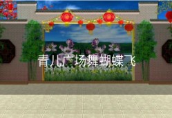 青儿广场舞蝴蝶飞