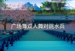 广场舞双人舞对跳水兵