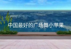 中国最好的广场舞小苹果