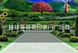 妹妹等哥哥回家门广场舞