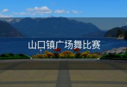 山口镇广场舞比赛