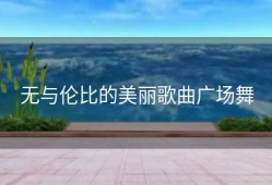 无与伦比的美丽歌曲广场舞