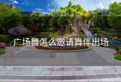 广场舞怎么邀请舞伴出场