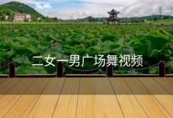 二女一男广场舞视频