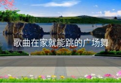 歌曲在家就能跳的广场舞