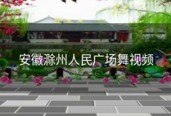 安徽滁州人民广场舞视频