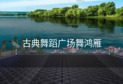 古典舞蹈广场舞鸿雁