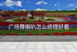 广场舞喇叭怎么修理好看