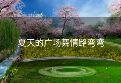 夏天的广场舞情路弯弯