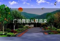 广场舞歌从草原来