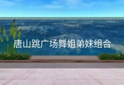 唐山跳广场舞姐弟妹组合