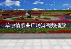 草原情歌曲广场舞视频播放